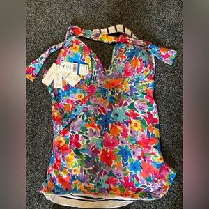 Tommy Bahama Tankini Bathing suit REVERSIBLE (NEW) with all tags intact.